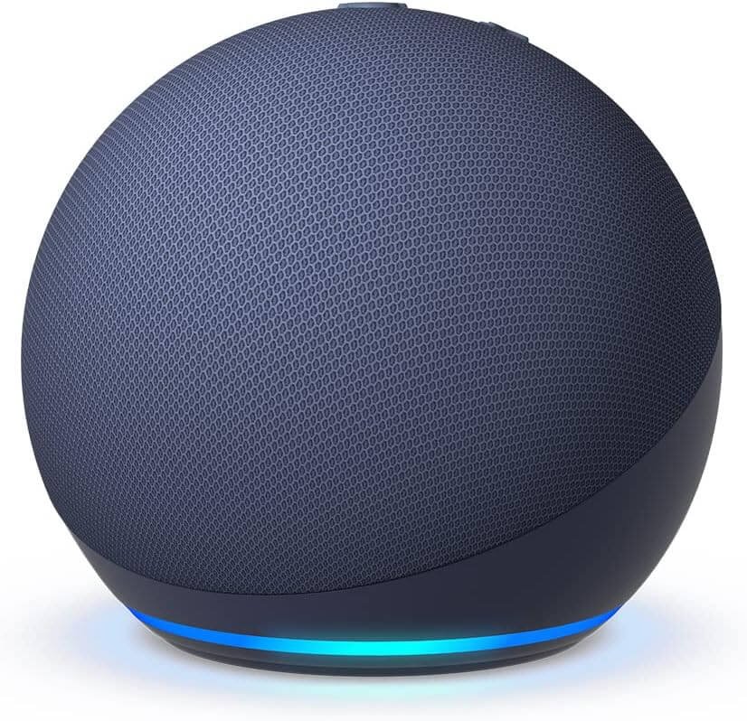 Echo Dot (Newest gen) smart speaker with Alexa | Deep Sea Blue