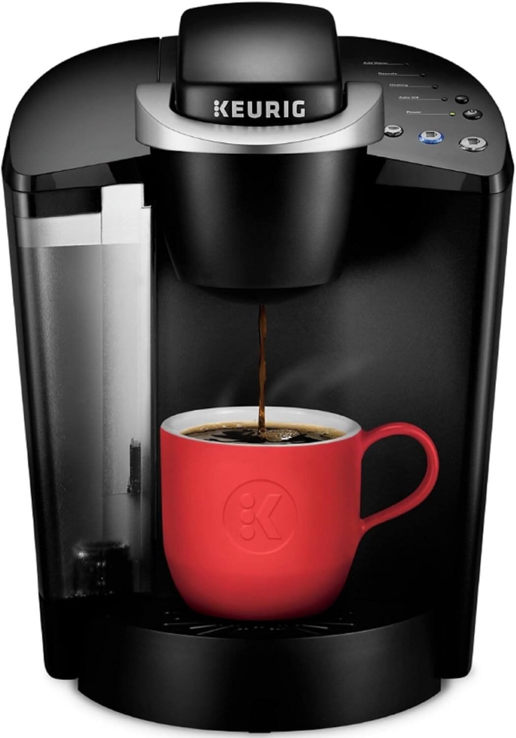 Keurig K-Classic Single Serve K-Cup Pod Coffee Maker, with 3 Brew Sizes, 48oz Removable Reservoir