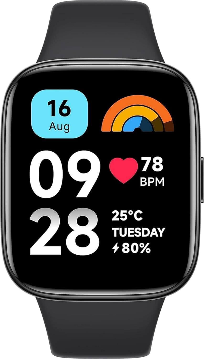 Xiaomi Redmi Watch 3 Active, 1.83 Inch LCD Display, Bluetooth Phone Calls, SpO2 and Heart Rate Monitoring, 5 ATM Water Resistance, 12 Days Battery Life, 100+ Fitness Mode