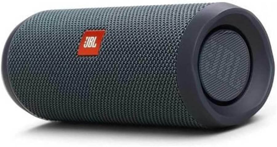 JBL Flip Essential 2 Portable Bluetooth Speaker with Rechargeable Battery, IPX7 Waterproof, 10-Hour Battery Life, Black