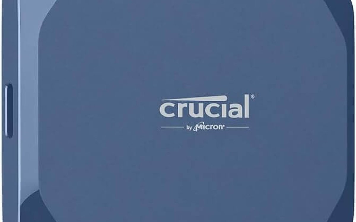 Crucial X10 1TB Portable SSD, Up to 2,100MB/s, USB 3.2 USB-C, External Solid State Drive, Compatible with Windows, Mac & Android