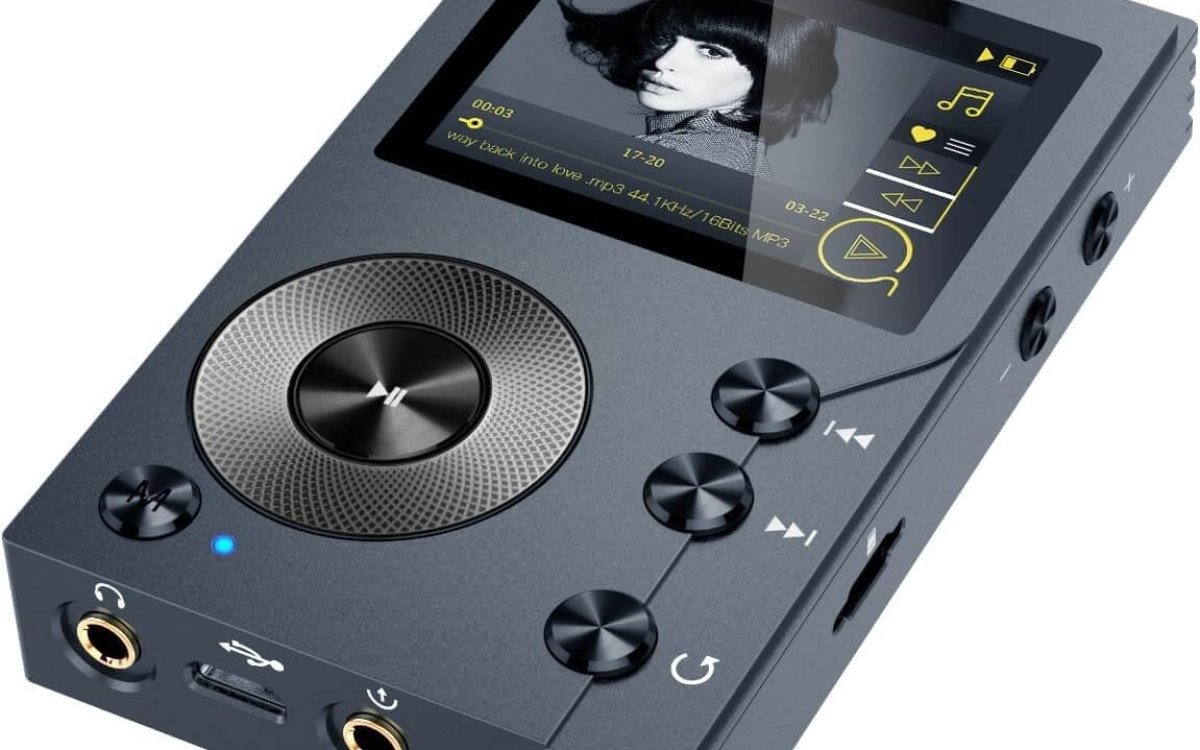 F20 HiFi MP3 Player with Bluetooth, Lossless DSD High Resolution Digital Audio Music Player, High-Res Portable Audio Player with 32GB Memory Card, Support up to 256GB